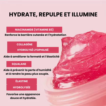Crème gélée au collagène et à la niacinamide